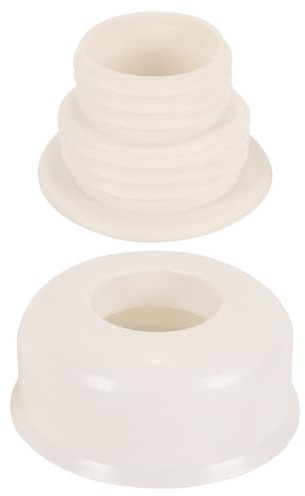Gurtt 2Pcs Flexible Drain Pipe Seal Deodorant - Practical Washing Machine Sealing Plugs for Silicone Drainage Hose
