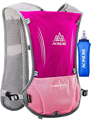 AONIJIE 5L Multifunktionale Ultrleicht Fahrradrucksack / Trinkrucksack Getränketasche für Wandern, Training, Laufen, Klettern, Marathon, Jogging, Radfahren