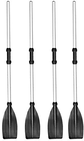 BESPORTBLE 2paare Aluminium Kajakpaddel Teilig Abnehmbar Leichtes Ruder Für Schlauchboote Langlebige Aluminiumlegierung Für Wassersport Und Outdoor-aktivitäten Tragbar Und Einfach Zu