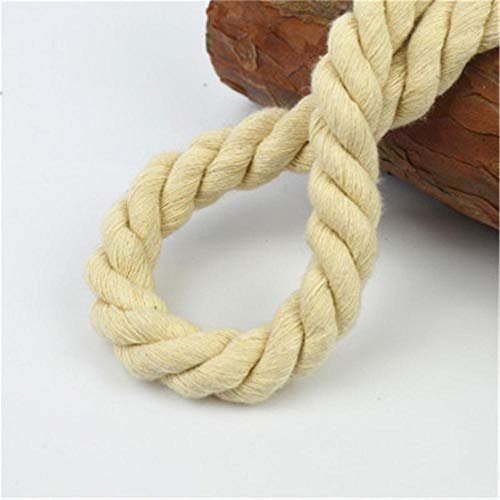 WEDSA 100% Baumwolle 10Meter 3 Shares Twisted Cotton Cords 12mm DIY Craft Dekoration Seil Cotton Cord für Tasche Kordelzug Gürtel 20 Farben-10 Meter