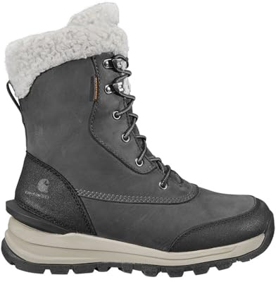 Carhartt Women's Pellston Waterproof Insulated 8 Winter Boot, Dark Grey - 7 M