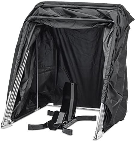 Set BT7 Motorrad Zeltgarage XXL + Motorradwippe Motoguard DK3511