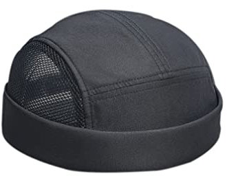 CMUNDLJQ Sommer Unisex Fischermütze Seemannsmütze Dockermütze, Dockercap Hafenmütze Bikercap, Herren Retro Birmless Seemann Kappen, Watch Cap Commando Work Beanie