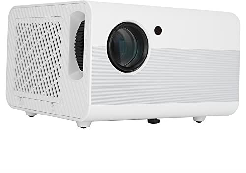 Proyector HD 1080P, Imagen Delicada, Bajo Ruido,4.0, Resolución 1920 X 1080, Proyector de Video para Cine en Casa (Enchufe de la UE)
