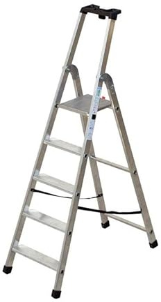 Escabeau Professionnel FACAL QUADRA 5 marches 1,88 m - Q50/5