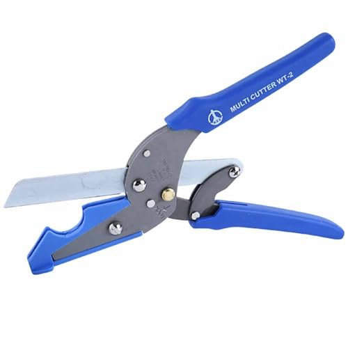 LeTkingok Taglierina Multifunzionale per Canalina in PVC, Forbici per Canaline di Cablaggio in Plastica, Scatola di Distribuzione per Elettricisti, Pinze Da Taglio Speciali