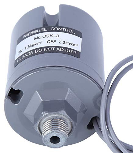 Druckerhöhungspumpenschalter, 220 V, 16 A, Hochwertiger Konstantdruck-Kontrollschalter aus Reinem Kupfer für Automatische Druckerhöhungspumpen (1,5–2,2 kg)