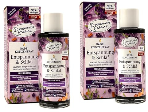 2er Pack Dresdner Essenz Badekonzentrat Entspannung & Schlaf 2 x 125 ml