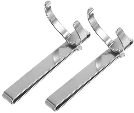 TOPPERFUN 2stücke Metall Taschenlampenhalter Für Gürtel Einstellbarer Taschenlampenclip Robuster Gürtelclip Für Praktische Aufbewahrungslösung Für Taschenlampen Im Einsatz