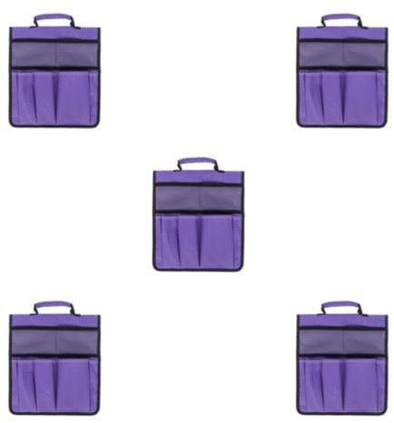 yuwqqoajv 5 Satz von Robuste Outdoor Werkzeugtasche mit Mehreren Taschen für praktische Aufbewahrung, vielseitig einsetzbare, Faltbare Garten Kniebank Werkzeugtasche,