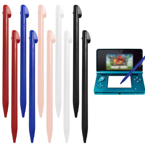 Stylet 3ds,10 pièces Stylets 3ds xl pour Nintendo Stylets de Remplacement pour Écran Tactile,Stylet ds pour Nintendo