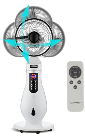 Ventilatore 4 in 1 con oscillazione 3D Combi