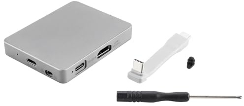 ACOLY SSD portátil magnético, SSD externo tipo C con puerto USB 3.2 Gen 2x2, hasta 10 Gbps, grabación y almacenamiento en 4K ProRes HDR para 16 Pro/Pro Max (admite hasta 2 TB)