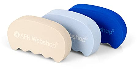 3er SPAR-SET | TheraPIE Handtrainer DELUXE | Therapiegriff | Training der Armmuskulatur und Handmuskulatur | ergonomische Form | 3 verschiedene Widerstände | extra-leicht bis leicht