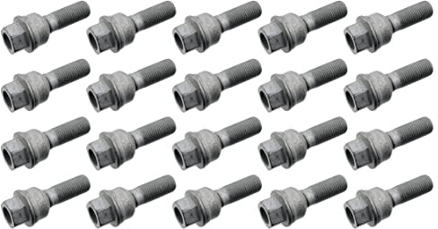febi bilstein 103934 20 Wheel Bolts M14 x 1.5 SW19 mm Ball Seat