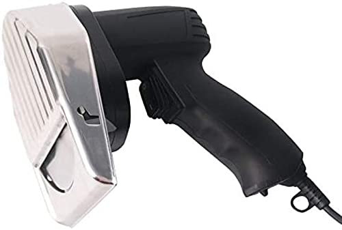 Meat Slicer Machine, Electric Kebab Knife Portable Stainless Steel Electric Shawarma Knife Gyro Knife Kebab Slicer Barbecue Knife Blade Dia.100mm,GQYYS