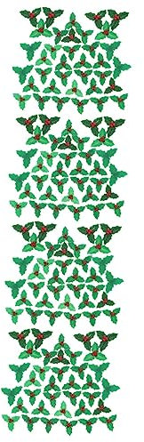 EXCEART 120 Piezas De Navidad Micro Paisaje Decoración Verde Guirnalda Verde Decoración Bayas Rojas Selecciones Resina Flor Hojas Acebo Bayas Ramita Tallo Suministros De Navidad