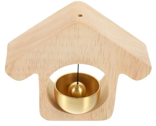 DOITOOL Shopkeeper Doorbell Chime Rustic Copper Hanging Bell for Door and Fridge Decor Versatile Wind Chime for and Patio Decoration Unique Idea