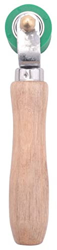 KOLEV Handdruckrolle, 2,8 cm Silikon-Druckwalze, Nahtroller für PVC//EPDM-Dachwerkzeuge, Bodenbelag-Werkzeuge