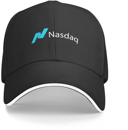 LXCUDXZ Baseball Kappe Neue NASDAQ-Börsen-Baseballkappe, Partyhüte, Angelkappen, Hut für Damen und Herren Party Geschenk