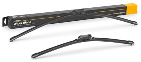 RIDEX Escobilla Limpiaparabrisas Juego de 2 Escobillas con spoiler Delante | Tipo de escobilla: Escobilla con hoja plana Sin marco | Longitud 1: 650mm | Longitud 2: 450mm 298W17128