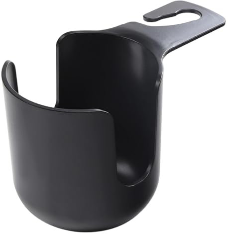 Lot de 2 porte-gobelets pour appuie-tête de voiture – Organiseur multifonction pour siège arrière de voiture avec crochets courts et longs pour appuie-tête pour garder l'intérieur de votre voiture