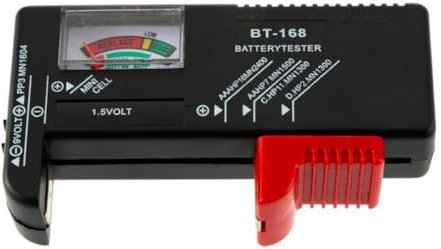 BT-168 AA/AAA/C/D/9V/1.5V Universal Button Cell Battery Colour Coded Meter Indicate Volt Tester Checker BT168,Universal Battery Tester Volt Checker with Accurate digital Screen,Battery Tester Checker