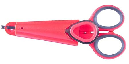 BESPORTBLE Juego De 2 Tijeras para Aparejos De Pesca Tijeras para Pescar con Señuelos Tijeras Prácticas para Pescar Tijeras Dentadas para Sedal Tijeras para Pesca Al Aire De Acero