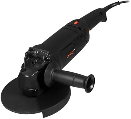 Amoladora Angular Dnipro-M GL-190S 1400W 180mm, con 6 Velocidades M14 | Empuñadura auxiliar de 3 posiciones │ Peso de 4,24 kg, cable de 3 metros │ Soft Start y protección contra sobrecarga