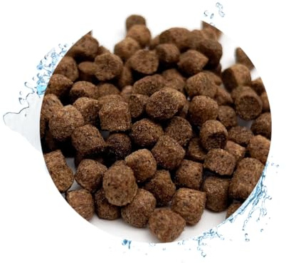 Warnick's Fischfutter Karpfenfutter sinkend 6 mm - 15 kg | Sinkendes Teichfutter für Karpfen mit Fischmehl - Proteinreiche Nährstoffversorgung für gesunde Fische