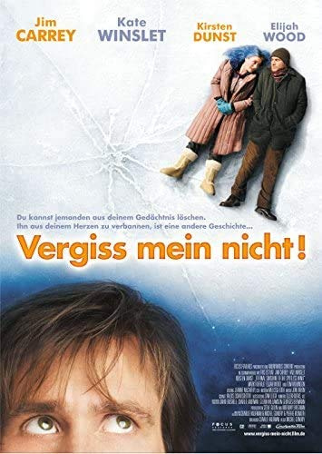 Vergiss Mein Nicht - Eternal Sunshine of The Spotless Mind (2004) | original Filmplakat, Poster [Din A1, 59 x 84 cm] gerollt