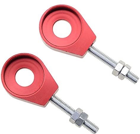 WOOSTAR Tensor Cadena Moto 12mm Reemplazo para 110cc 125cc Lifan YX SSR Coolster SDG Thumpstar China Dirt Pit Bike Rojo