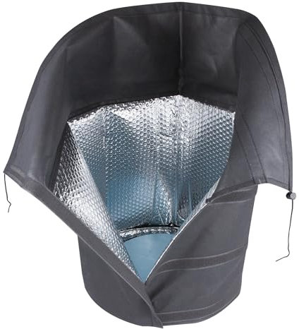 Windhager Winter-Topfschutz Superprotect XL, Winterschutz für kälteempfindliche Pflanzen, DM: 40 - 55 cm x 55 cm