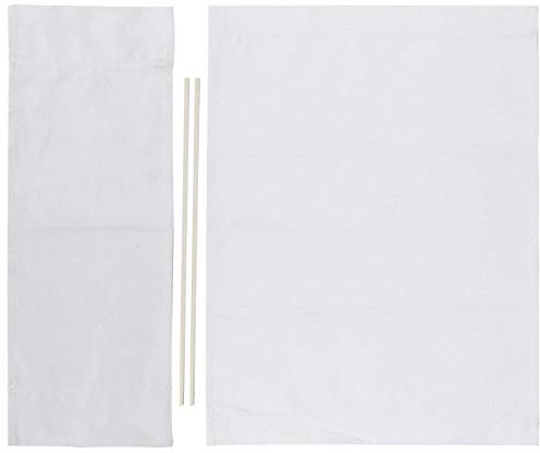 Stuhl-Leinwand-Abdeckung, Ersatzbezug aus Segeltuch, Tragbar, Klappbar, für Regiestuhl, Weiß