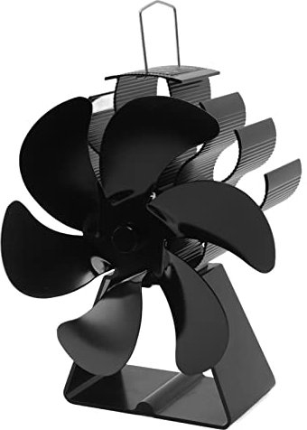 HEEPDD Termoventilatore per Stufa 1400 Giri/Min 6 velocità Ventole per Camino Silenziose per Stufa a Legna