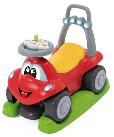 Chicco correpasillos Billy 4en1, para niños, 4 Modos de Juego en 1, función balancín, Primeros Pasos y correpasillos, módulo de Volante electrónico con Luces y Sonidos, 9-36 Meses