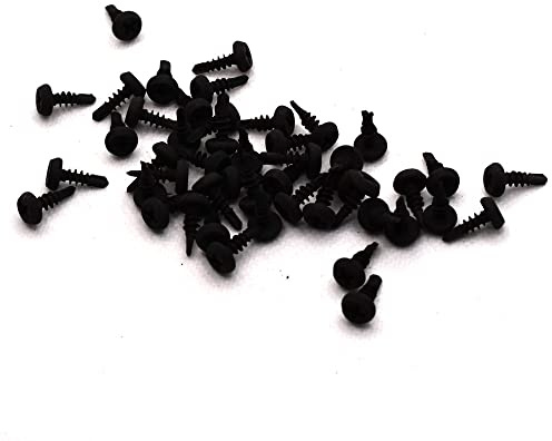 Lot de 100 vis de raccord de profil (3,5 x 9,5 mm, vis de raccord avec pointe de forage)