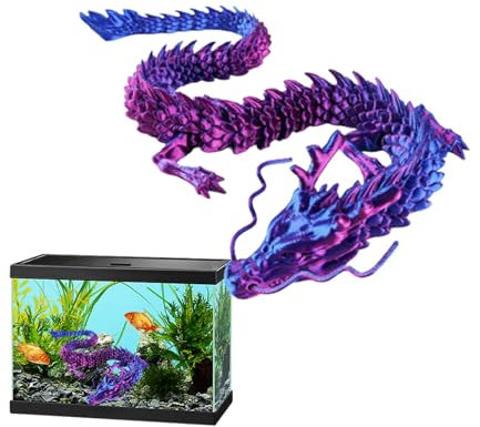 3D-Gelenkdrache | 2 bewegliche Drachen zum Basteln | Heimdekorationen für Schreibtisch, Tisch, Nachttisch, , Auto-Innenzubehör für Armaturenbrett
