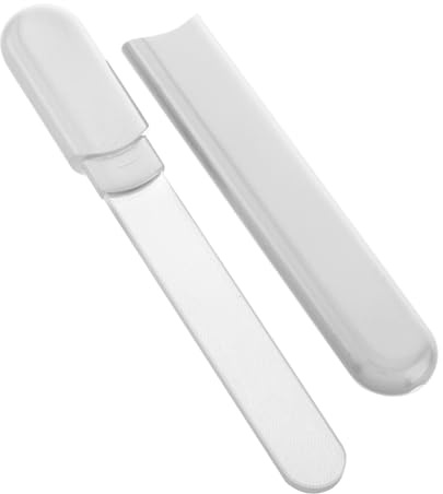 WRITWAA Glasfeile für Nagelpflege Nagellackstreifen Entfernen Maniküre-werkzeug Glasnagelfeile Nagelformer Nano-nagelfeile Pedikürefeile Glaspflegefeile für Zuhause und Salon