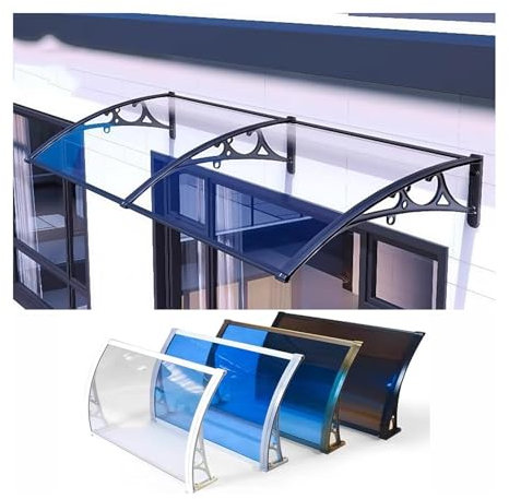 XILYZMO Personalizzato Pergola Shade Cover, Policarbonato Tendalini Copertura Pellicola Protettiva Pioggia E Neve Patio Riparo Facile Installare Copertura Telo di Copertura