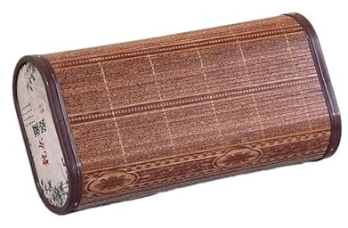 NihaoWXM Sauna Kopfstütze Holz 1pc Sauna Kopfstütze Sommer Kühl Bambus Seide Kissen Große Hohl Design Neck Unterstützung Spa Hilfe Rechteckigen(Color 1)