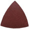 OxoxO 80mm Klett Delta Schleifpapier für Dreieckschleifer NO Hole 80 Grits Aluminum Oxide Hook & Loop Sanding Sheets-Set for delta sander (60 pack)