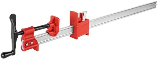 BESSEY Türenspanner TL90 | 900 mm Spannweite | 53 mm Backenhöhe | Leichter Türenspanner ermöglicht schnelles und exaktes Fixieren von Türen und Zargen für präzise Montagearbeiten