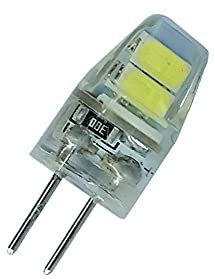GSYFDZSWZX Fengyan Casa Lampadine Lampadina a LED Bulb G4 6V LED Lampadina DC6V G4 Microscopio Bulb 6V G4 DC6V DimMable G4 Gel Gel Silicon Bulb Domestico Lampada (Emissione del Colore : Cold White)