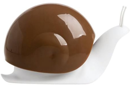 Suanzua Niedlicher Seifenspender in Form einer Schnecke für Küche, Bad usw. (120 ml)