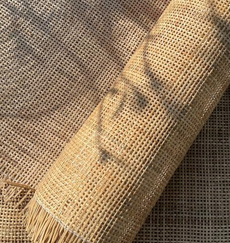 Rejilla Mimbre Natural 90 x 250cm, Ratan Rollo Mimbre, Mimbre Rollo, Rattan, rollo ratan, Ratan Natural por Metros, Rollo de Mimbre para Muebles, Silla ratan Aparador Cabecero Zapatero Armario ratan