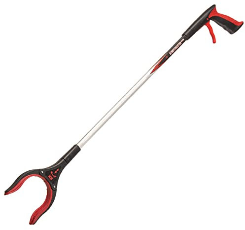 The Helping Hand Company Streetmaster PRO Extra Langer Müllpflücker für Erwachsene, Mehrzweckgreifer mit drehbarem Kopf, leicht zu greifen, Leichter Greifer für Müll, 127 cm