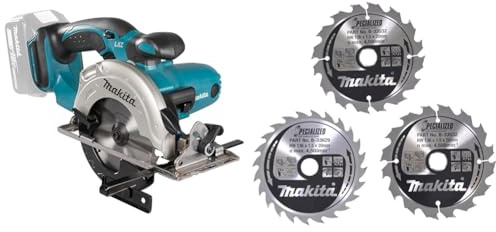 Akku-Handkreissäge 51mm 18V + Sägeblatt-Set 136x20x16Z+24Z