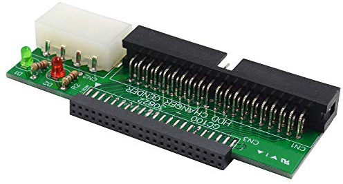 GODSHARK Adaptateur IDE pour ordinateur portable vers PC de bureau, disque dur HDD 2,5 44 broches ou SSD vers carte convertisseur PATA 40 broches 3,5