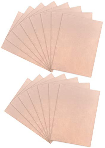 FOROREH 15 Pcs Single Sided Copper Clad Laminate PCB Circuit Board Plate Circuit Board 7 x 10 cm